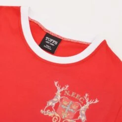 Nottingham Forest Red and White Ringer – 12th Man Graphic Organic Cotton T-Shirt -Toffs Store print0225 2