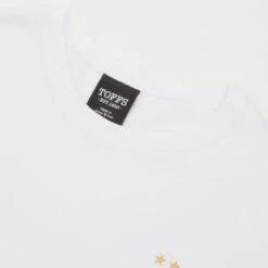 Dynamo Kiev White '12th Man' Graphic – Organic Cotton Relaxed Fit T-Shirt -Toffs Store print0227 2