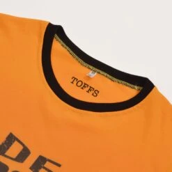 Leones Negros Amber with Black Ringer Trim – 12th Man Graphic Organic Cotton T-Shirt -Toffs Store print0252 2