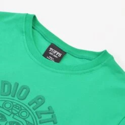 Estadio Azteca Football Stadium Green T-Shirt – Organic Cotton Relaxed Fit Graphic Tee -Toffs Store print0255 2