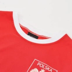 Poland 12th ManT-Shirt - Red/White Ringer -Toffs Store print0266 2