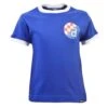 Dinamo Zagreb Kids 12th Man Royal Blue and White Ringer T-Shirt - Organic Cotton Fan Tee -Toffs Store print0272