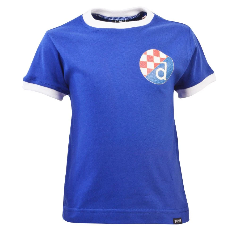 Dinamo Zagreb Kids 12th Man Royal Blue and White Ringer T-Shirt - Organic Cotton Fan Tee 3 Dinamo Zagreb Kids 12th Man Royal Blue and White Ringer T-Shirt - Organic Cotton Fan Tee