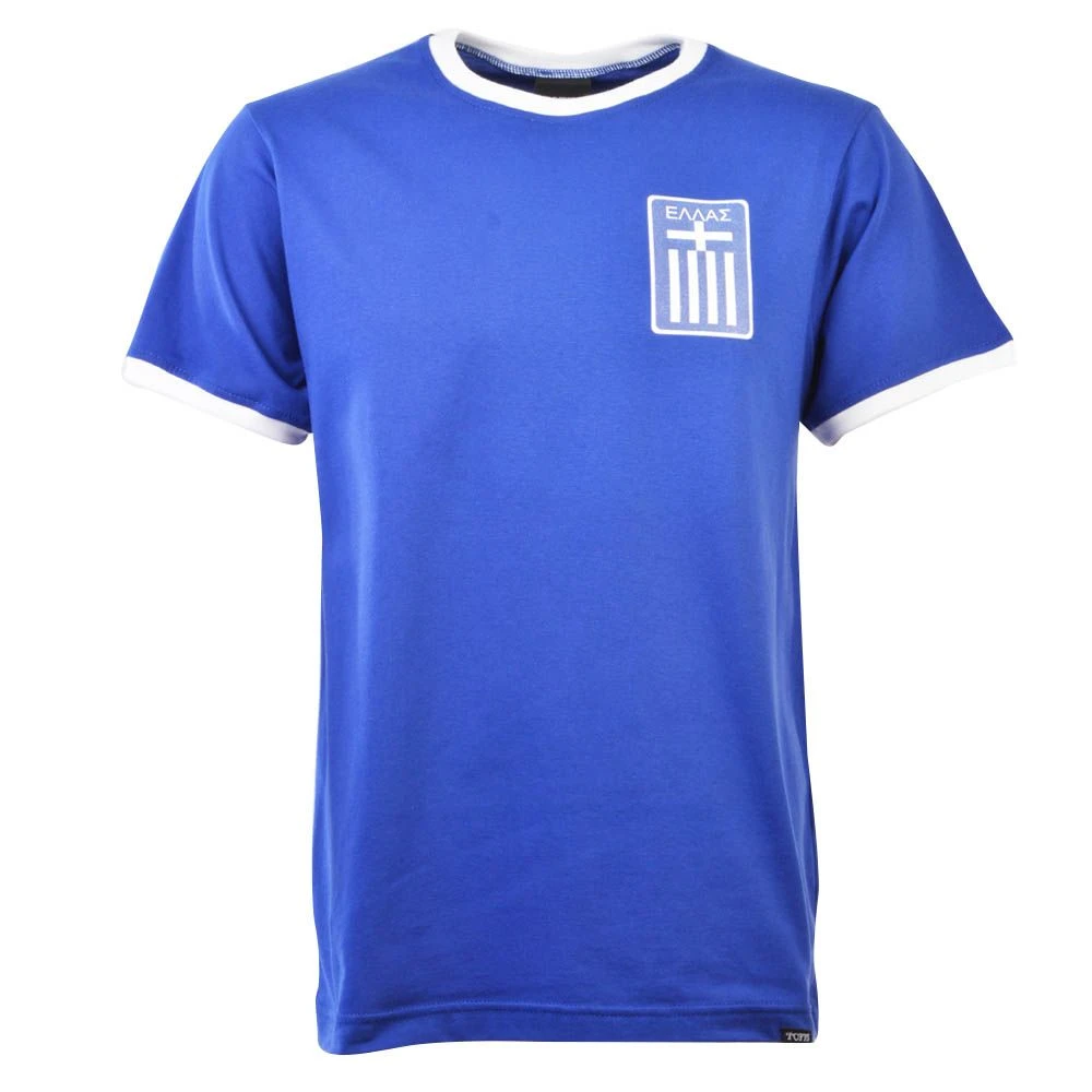 Greece 12th Man - Royal/White T-Shirt 3 Greece 12th Man - Royal/White T-Shirt
