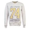 NASL: Los Angeles Aztecs 74 Sweatshirt - Light Grey -Toffs Store print0330