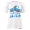California Surf NASL Kids White T-Shirt - Vintage Soccer Graphic Tee 1 California Surf NASL Kids White T-Shirt - Vintage Soccer Graphic Tee -Toffs Store print0358