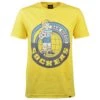 San Diego Sockers Bright Yellow - Vintage Mascot Graphic Organic Cotton T-Shirt -Toffs Store print0404
