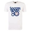 Soccer Bowl '80 White T-Shirt -Toffs Store print0454