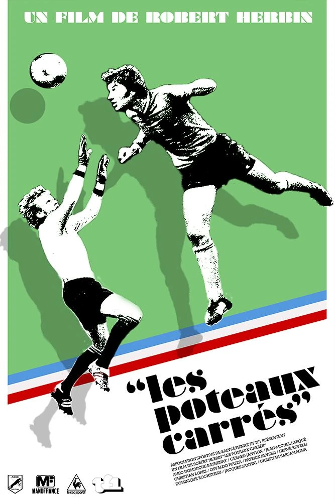 Pennarello Saint-Etienne 'Les Poteaux Carres' 1976 White - Organic Cotton Movie Poster Graphic T-Shirt 4 Pennarello Saint-Etienne 'Les Poteaux Carres' 1976 White - Organic Cotton Movie Poster Graphic T-Shirt - Image 2