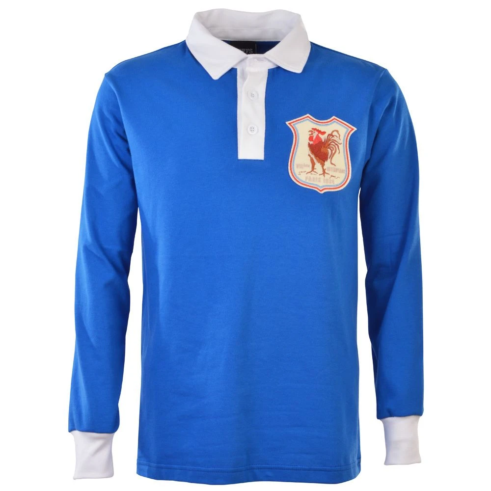 France 1924 Retro Rugby Shirt 3 France 1924 Retro Rugby Shirt