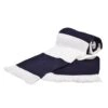 Navy And White Bar Scarf -Toffs Store scarf04