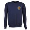 Scotland 1970's Navy Retro Sweatshirt – Vintage Embroidered Crest Crew Neck -Toffs Store sw0079
