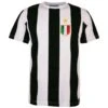 Piemonte Calcio Retro 12th Man T-Shirt - Black/White Stripe 1 Piemonte Calcio Retro 12th Man T-Shirt - Black/White Stripe -Toffs Store t0054 1