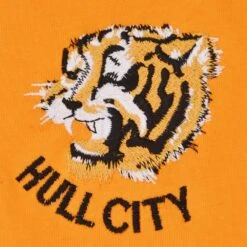 Hull City 12th Man T-Shirt - Amber/Black Ringer -Toffs Store t0065 1