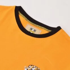 Hull City 12th Man T-Shirt - Amber/Black Ringer -Toffs Store t0065 2