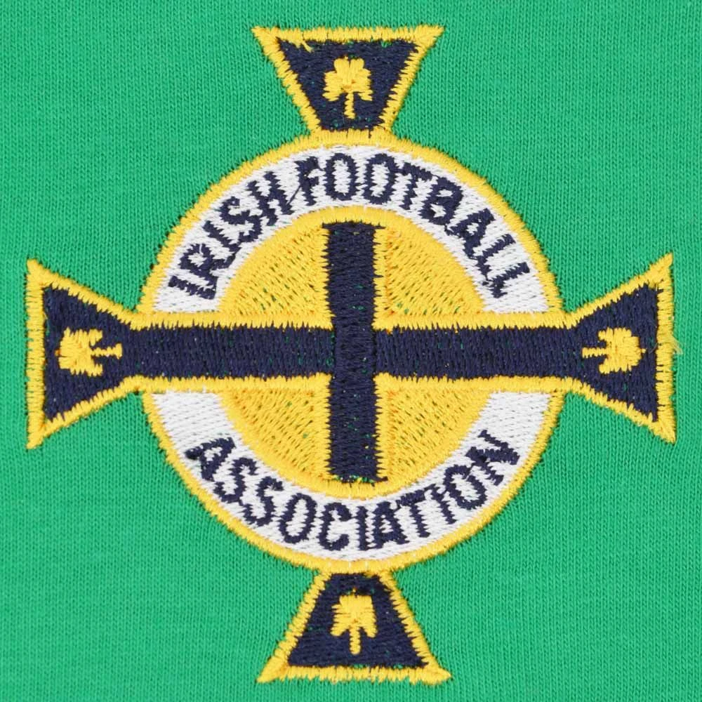 Northern Ireland 12th Man T-Shirt - Green/White Ringer 4 Northern Ireland 12th Man T-Shirt - Green/White Ringer - Image 2