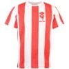 Lincoln City Retro T-Shirt - Red/White Stripe -Toffs Store t0111 1