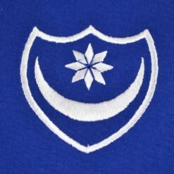 Portsmouth FC Royal Blue 1962-1966 Retro Crest Organic Cotton T-Shirt 5 Portsmouth FC Royal Blue 1962-1966 Retro Crest Organic Cotton T-Shirt -Toffs Store t0116 1