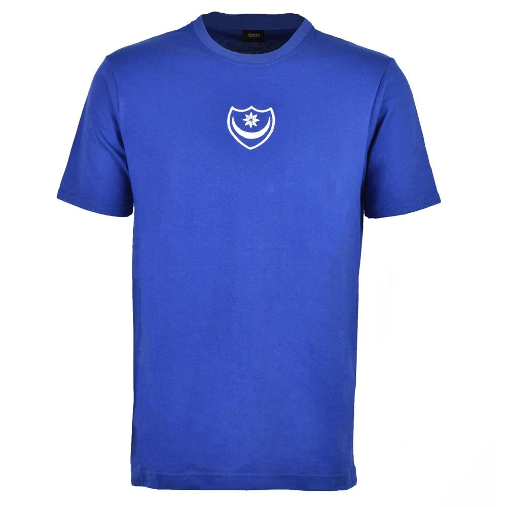 Portsmouth FC Kids Royal Blue T-Shirt – Organic Cotton Club Badge Tee 3 Portsmouth FC Kids Royal Blue T-Shirt – Organic Cotton Club Badge Tee