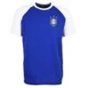 Kids Brazil Away Raglan Sleeve Royal/White T-Shirt