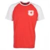 Wales Raglan Sleeve Red/White T-Shirt 1 Wales Raglan Sleeve Red/White T-Shirt -Toffs Store t0132