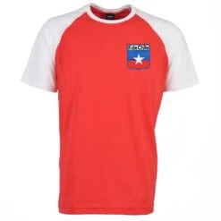 Chile Raglan Sleeve Red/White T-Shirt