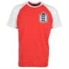 England Kids White & Red Raglan T-Shirt – Three Lions Embroidered Badge Football Tee 1 England Kids White & Red Raglan T-Shirt – Three Lions Embroidered Badge Football Tee -Toffs Store t0137 1
