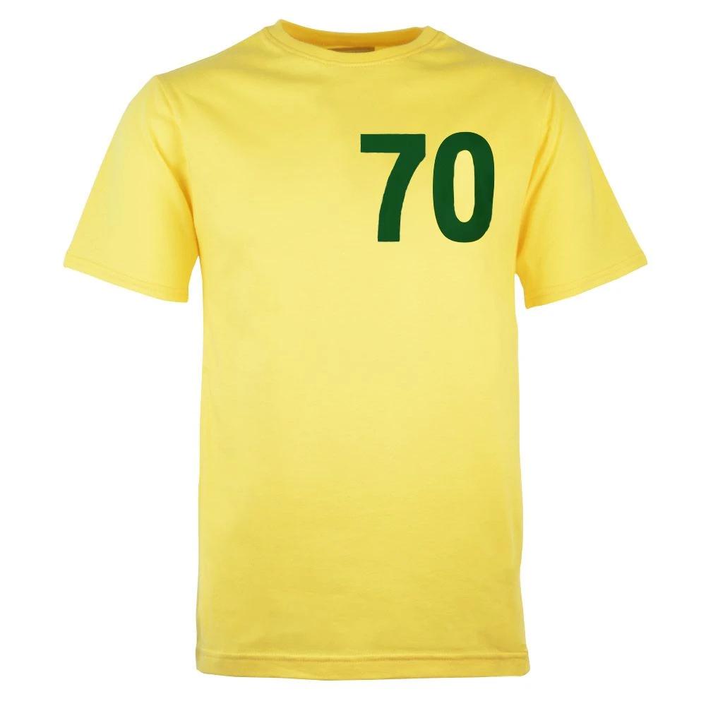 Brazil 1970 World Cup T-Shirt 3 Brazil 1970 World Cup T-Shirt