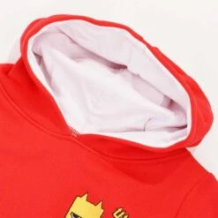 Kids Manchester Reds Hoodie - Red/White -Toffs Store th0005 2