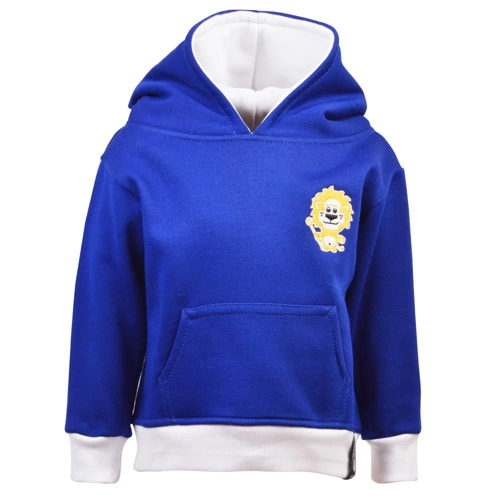 Chelsea FC Kids Royal Blue & White – Embroidered Badge Pullover Pouch Pocket Hoodie 3 Chelsea FC Kids Royal Blue & White – Embroidered Badge Pullover Pouch Pocket Hoodie
