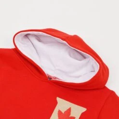 Kids Canada Hoodie - Red/White -Toffs Store th0028 2