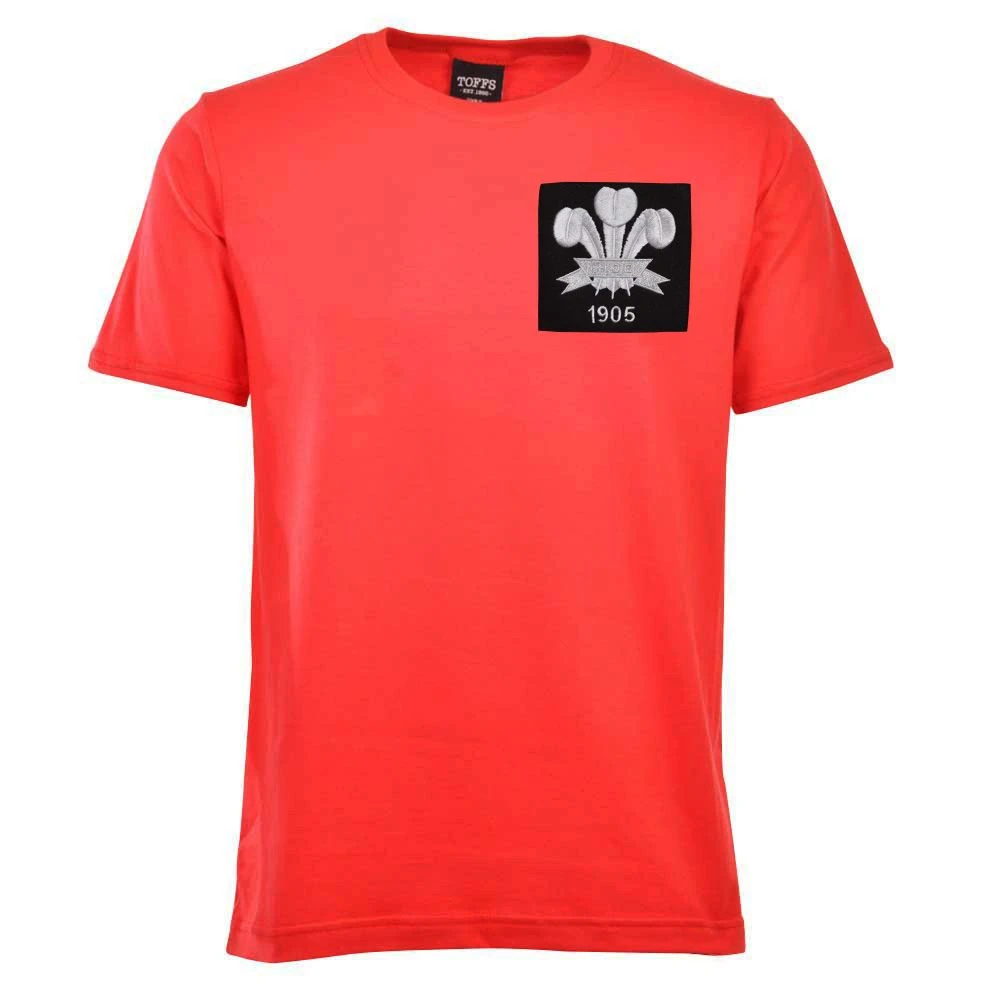 Wales Feathers 1905 Red T-Shirt 3 Wales Feathers 1905 Red T-Shirt