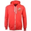 Japan 1932 Vintage Rugby Zipped Hoodie - Red -Toffs Store zh0012