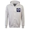 Scotland Thistle 1925 Vintage Zipped Hoodie - Light Grey -Toffs Store zh0021