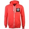 Wales Feathers 1905 Vintage Zipped Hoodie - Red -Toffs Store zh0022