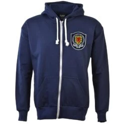 Scotland 1954 Zipped Hoodie - Navy