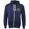 Scotland 1970's Navy Zipped Hoodie - Vintage Embroidered Crest Casual Sportswear 2 Scotland 1970's Navy Zipped Hoodie - Vintage Embroidered Crest Casual Sportswear -Toffs Store zh0026