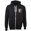 Swansea City Jack Army Zipped Hoodie - Black -Toffs Store zh0028