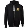 Hull City Zipped Hoodie - Black -Toffs Store zh0036