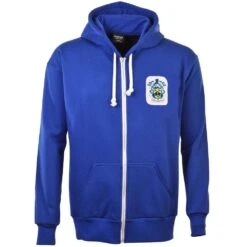 Huddersfield Town FC Zipped Hoodie - Royal -Toffs Store zh0057